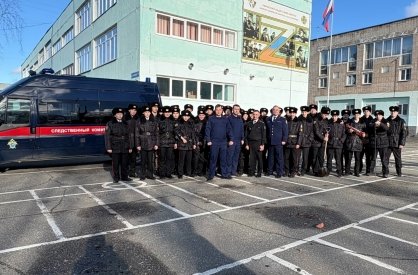 Сотрудники регионального следственного управления провели учебные занятия в профильных кадетских классах